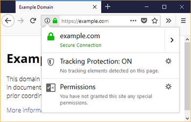 Forefox Secure Website Icon